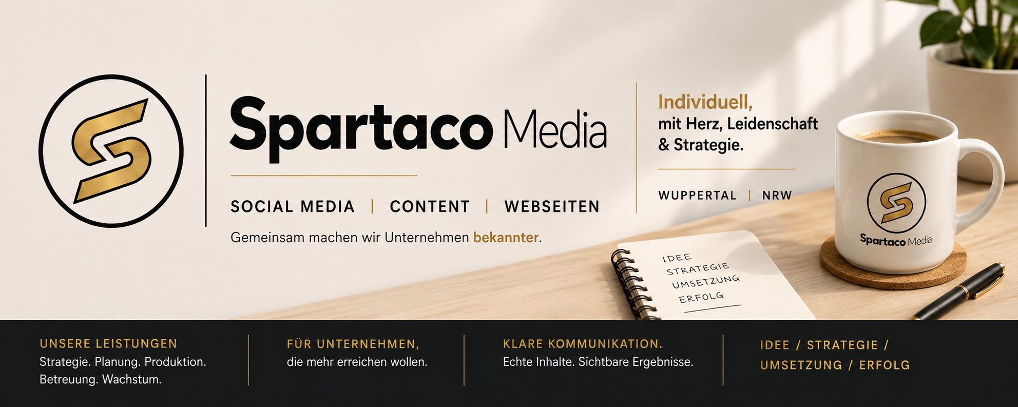 Spartaco Media: Social Media, Content und Webseiten